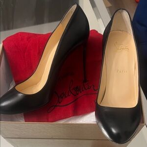 Christian Louboutin Classic Black Heels